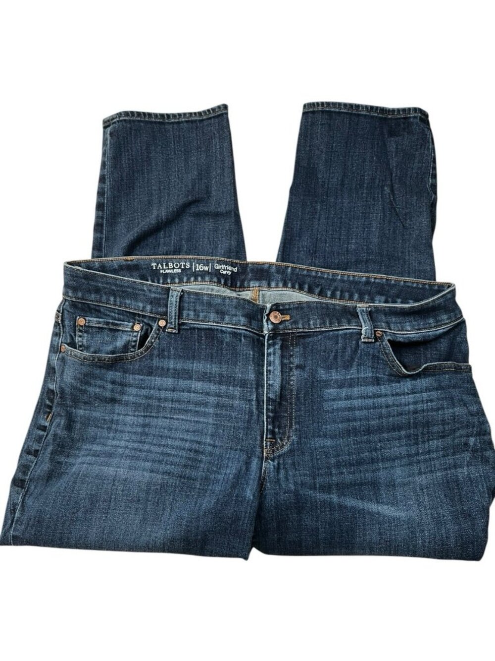 Talbots Flawless Girlfriend Curvy Stretch Jeans Women's 16W